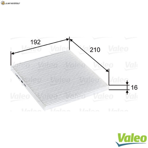 Interior air filter 715807 - interior,