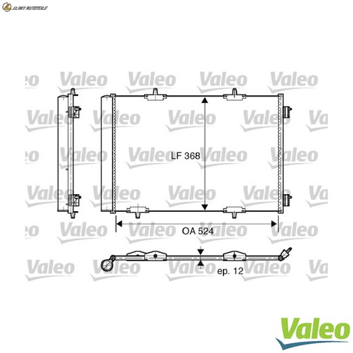 Condenser air conditioning - condenser,