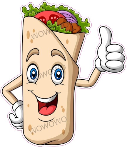 Catering van sticker wrap - sticker,