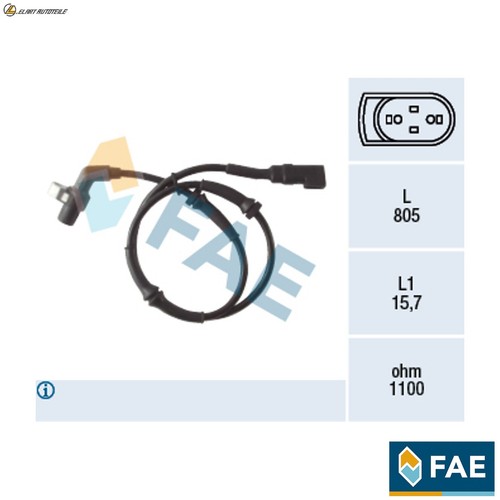 Wheel speed sensor - speed, 78041