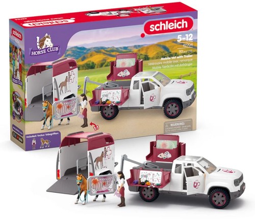 Schleich mobile vet with van - -,