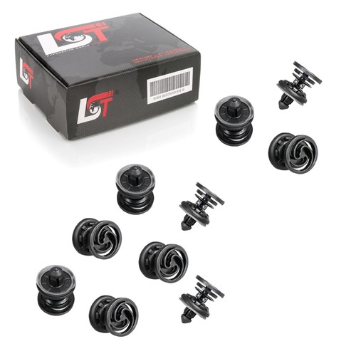10x door panel fixing clips - door,