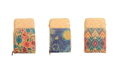 Cork bag phone wallet cross - bag,