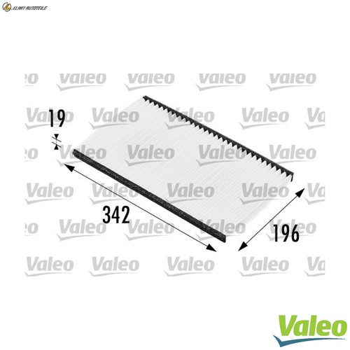 Interior air filter 698166 for - air,