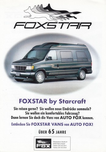 Starcraft foxstar motorhome - foxstar,