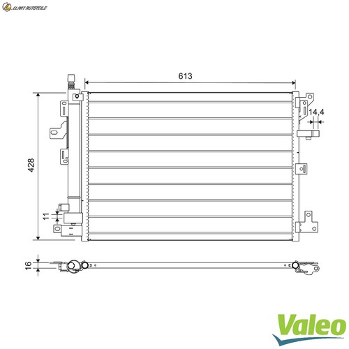 Condenser air conditioning - condenser,