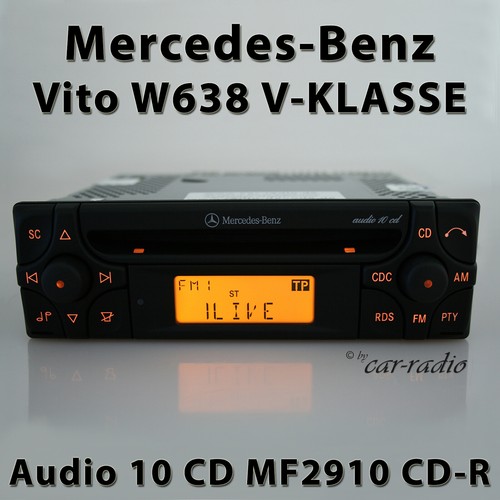 Genuine mercedes w638 radio - genuine,