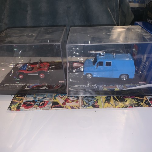 Marvel machines die cast - machines, die-cast