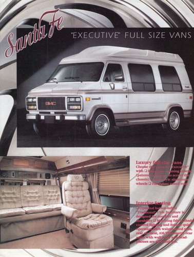 Gmc santa full size van - santa,