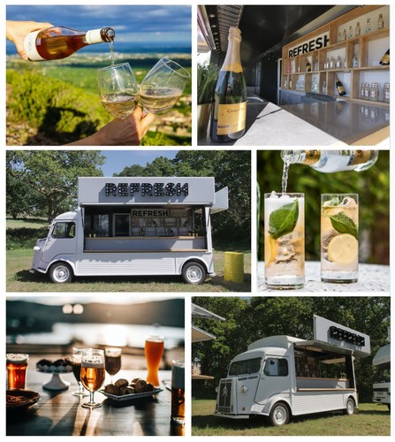 Mobile bar hire citroen - -, h