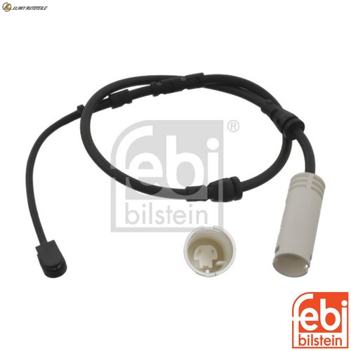 Warning contact brake pad - brake, wear